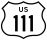 U.S. Route 111 Alternate marker