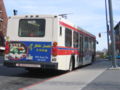 A BC Transit bus in downtown Victoria.