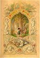1864年于杜塞尔多夫出版的《童话与儿戏》，由插画师卡斯帕·朔伊伦（德语：Caspar Scheuren）所绘的封面