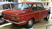 Mazda Familia 1000 coupé, rear view (MPA; 1965)