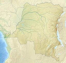 尼拉贡戈火山在刚果民主共和国的位置