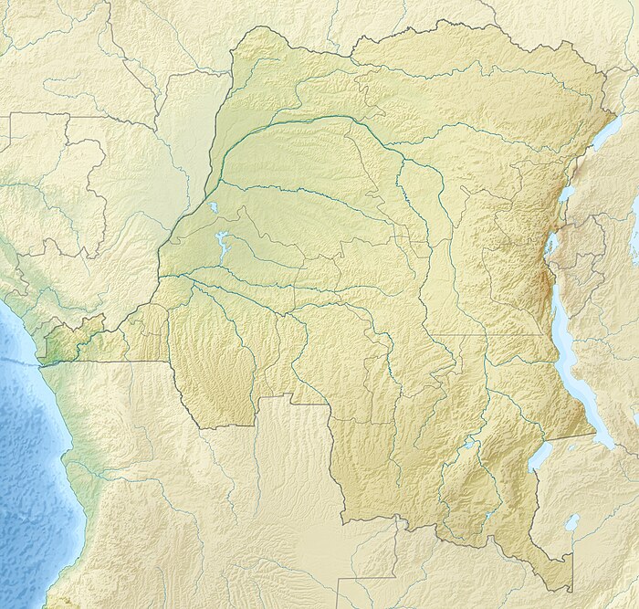 List of crossings of the Congo River is located in Democratic Republic of the Congo