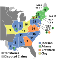 Map of the 1824 electoral college  Done