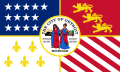 美国密歇根州底特律市市旗