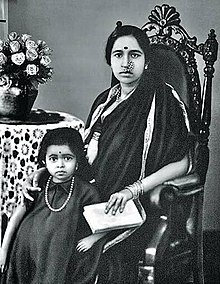 Gangubai with her daughter Krishna