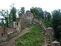 Full view of Rudkhan Castle