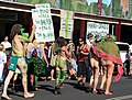 Mardigrass street protest 2008