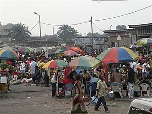 Market in Matete