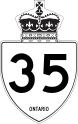 Ontario Highway 35 shield