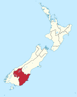 Otago within New Zealand