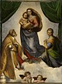 《西斯廷圣母》（The Sistine Madonna），1513年-1514年，收藏于德国德累斯顿艺术博物馆