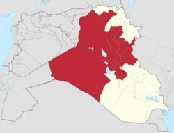 ISI claimed Sunni-Arab significant presence areas.