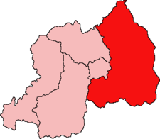 东部省在卢旺达的位置