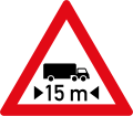 Length restriction ahead