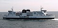 A Scandlines ferry traveling from Puttgarden to Rødby: "Prinsesse Benedikte"