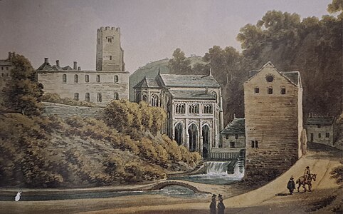 Watercolour painting by John Warwick Smith, c. 1790