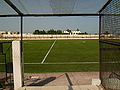 View out of the player tunnel in 2009 after modernization.