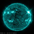 Sunspots and solar flares