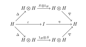 unit and counit in bialgebras