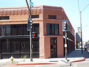 Different view of the Ware Building. The corner pictured was occupied by the Buckeye Valley Bank in 1911.