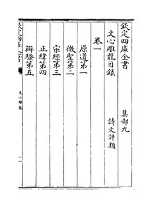 四庫全書文津閣本