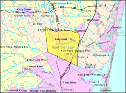 Census Bureau map of Lakewood Township, New Jersey Interactive map of Lakewood Township, New Jersey