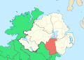 C4: County Armagh (follows convention, using "furthermore area" colour 2 for ROI)