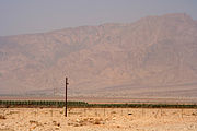 Route 90 in the Arava, just north of Eilat
