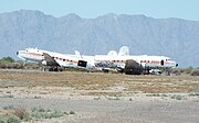 Four abandoned DC-4s