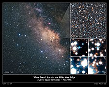 White Dwarfs in Milky Way's Central Hub.[58]
