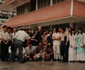 1993: with his students, Hanoi