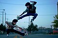 Les Twins photo shoot with Welling Films' Shawn Welling