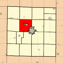 Location in McDonough County