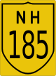 National Highway 185 shield}}