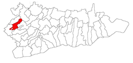 Location in Călărași County