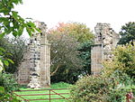 Remains of Burscough Priory