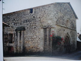 The church-priory of Villevaleix, in Sainte-Anne-Saint-Priest