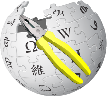 Wikipedia with pliers