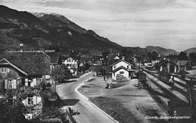 The station in 1930