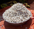 Dried manioc in Abong-Mbang, Cameroon