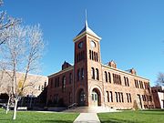 The Coconino County Superior Courthouse was completed in 1894 and enlarged in 1925. It is located at 200 N. San Francisco Street.