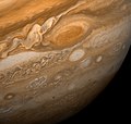 Jupiter's Great Red Spot from Voyager 1