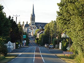 The rue Pasteur in Trémentines