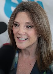 Marianne Williamson[a] from California Formed an exploratory committee