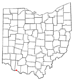 Location of Higginsport, Ohio