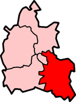 南牛津郡位于牛津郡的位置