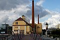 Image 36Traditional fermenting building (center) and modern fermenting building (left) in Pilsner Urquell Brewery (Czech Republic) (from History of beer)