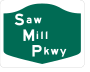 Saw Mill River Parkway marker