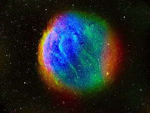 Sh2-216 Nebula by Ram Samudrala