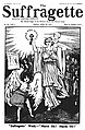 Image 20Cover of WSPU's The Suffragette, April 25, 1913 (after Delacroix's Liberty Leading the People, 1830) (from History of feminism)